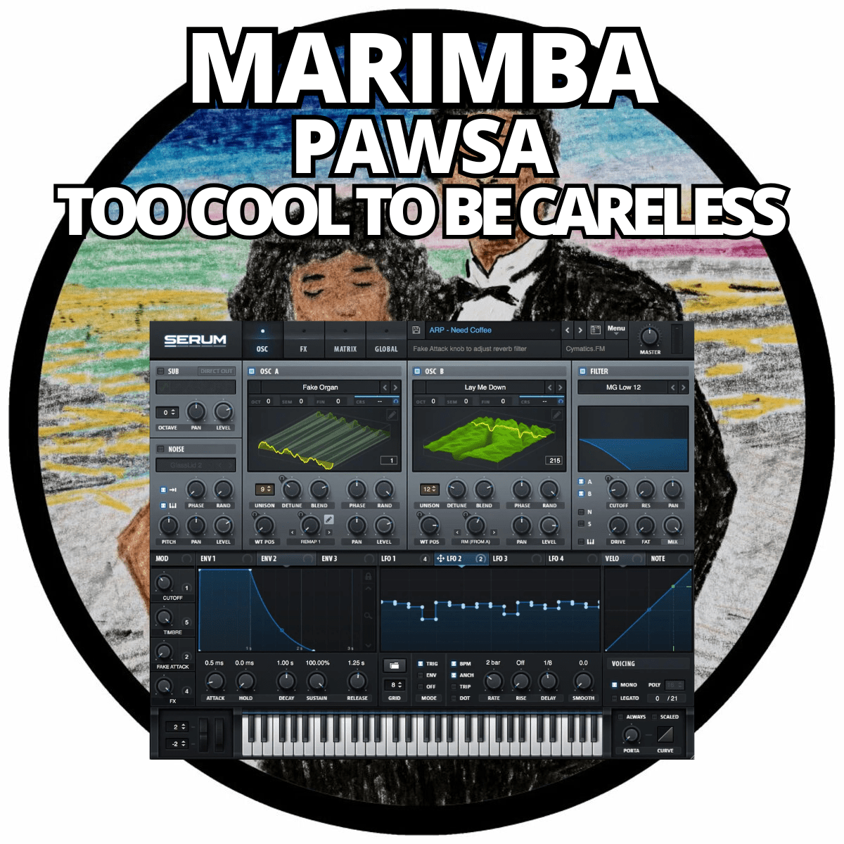 Marimba - Pawsa - Too Cool To Be Careless - Unconventional - Scraps Audio