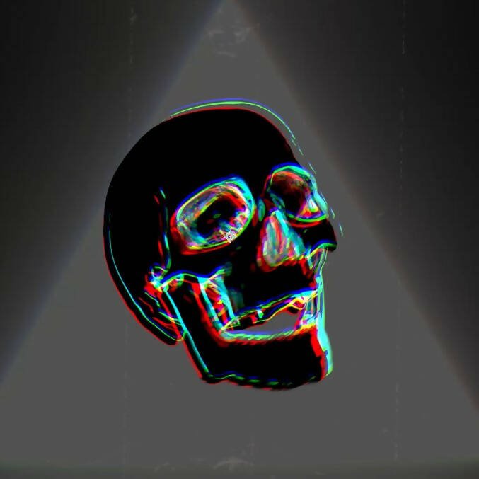 Red Skull Visual / Animation / VJ Loop – Scraps Audio
