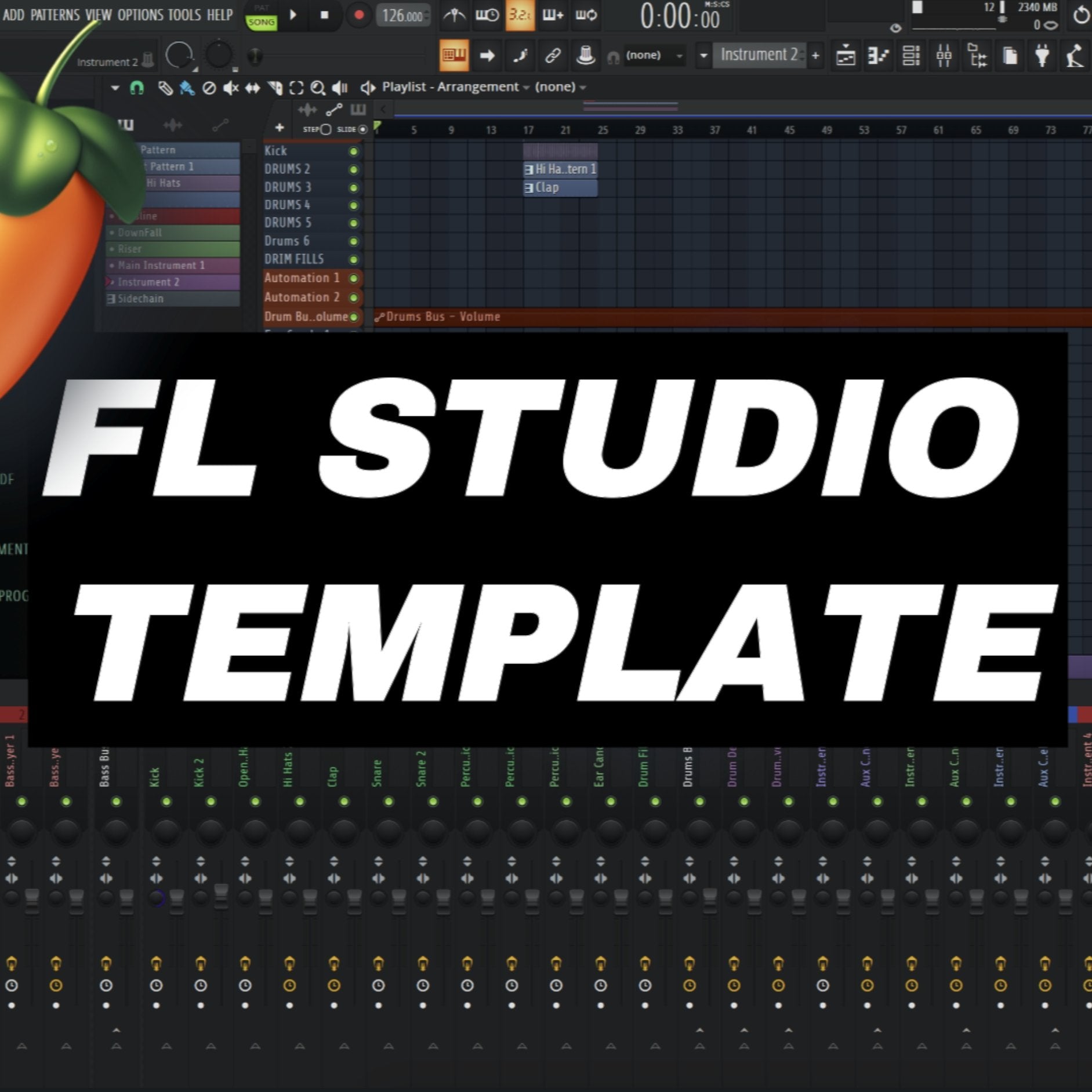 Tech House FL Studio Template - David Fritz - Scraps Audio