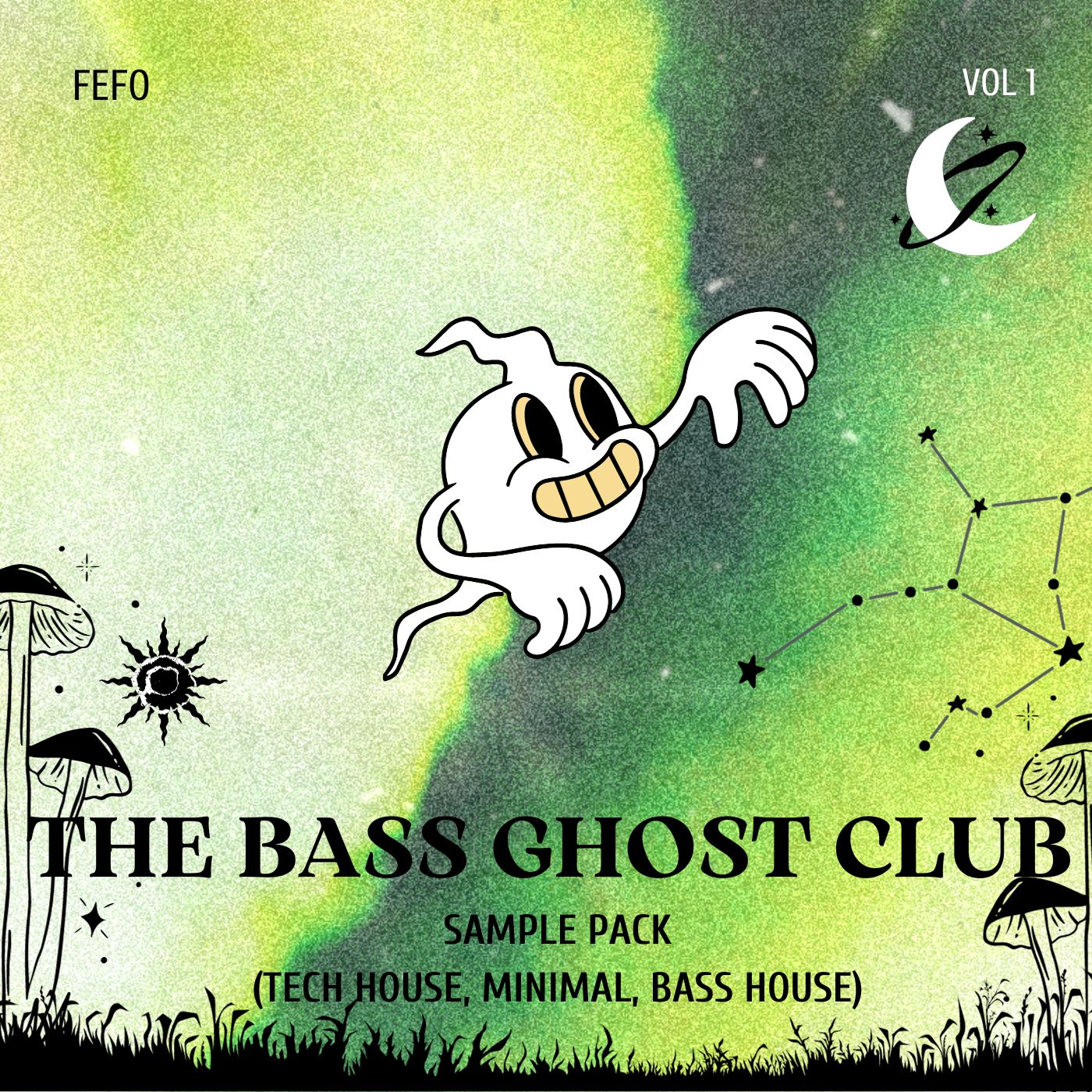 The Bass Ghost House Sample Pack Vol.1 | Tech,Minimal,Bass House - FEFO - Scraps Audio